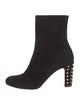 Gucci Suede Studded Accents Boots
