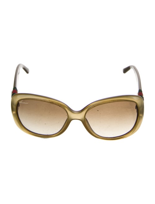 Gucci Double G Logo Oversize Sunglasses