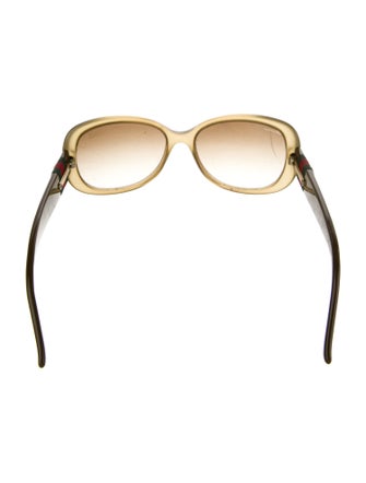 Gucci Double G Logo Oversize Sunglasses