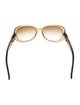 Gucci Double G Logo Oversize Sunglasses