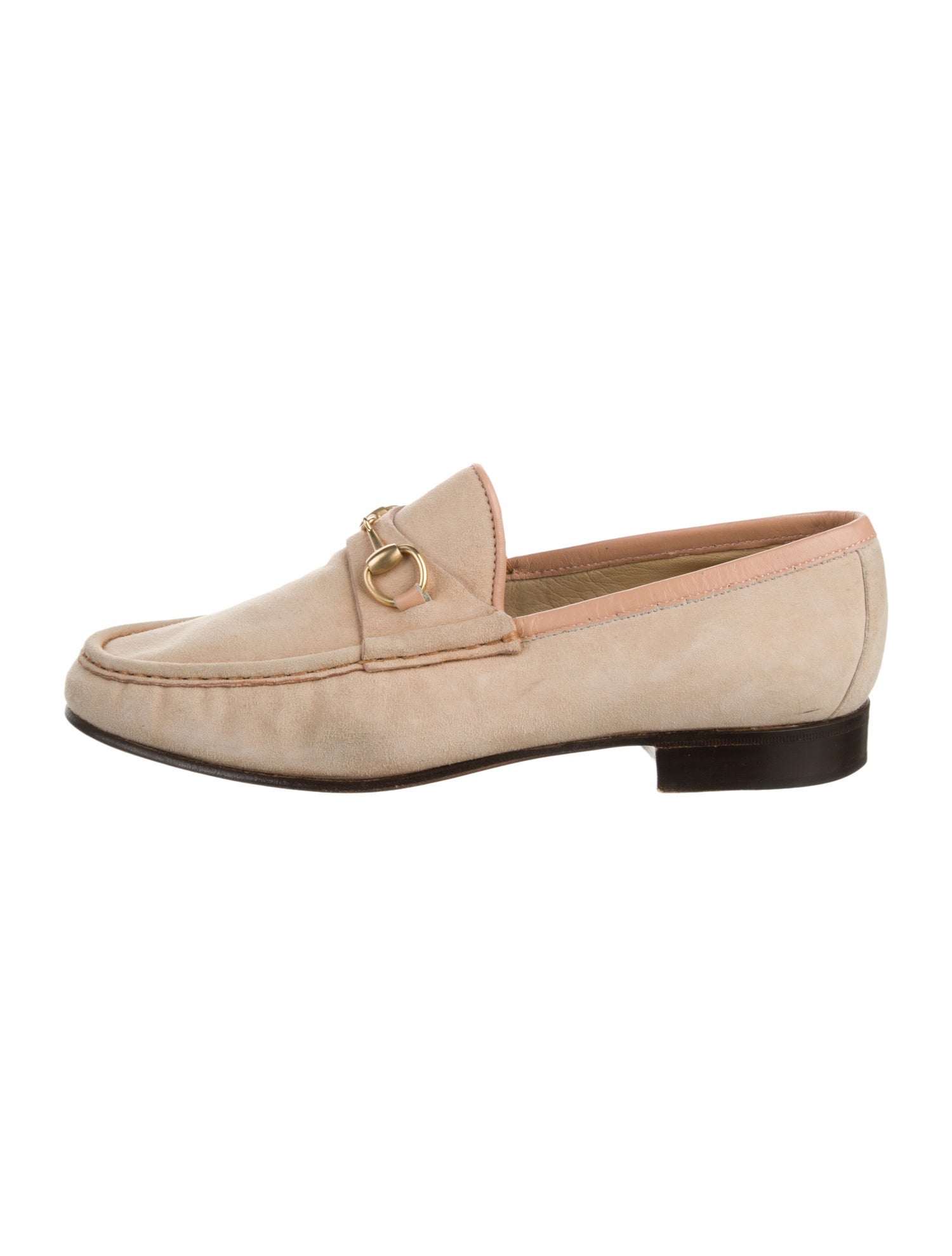 Gucci Vintage Horsebit Accent Loafers