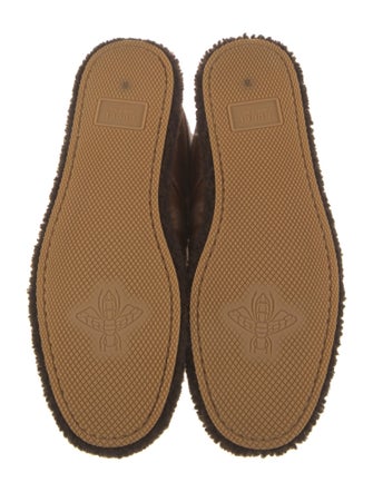 Gucci Interlocking G Logo Suede Boots