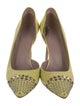 Gucci Leather Studded Accents D'Orsay Pumps