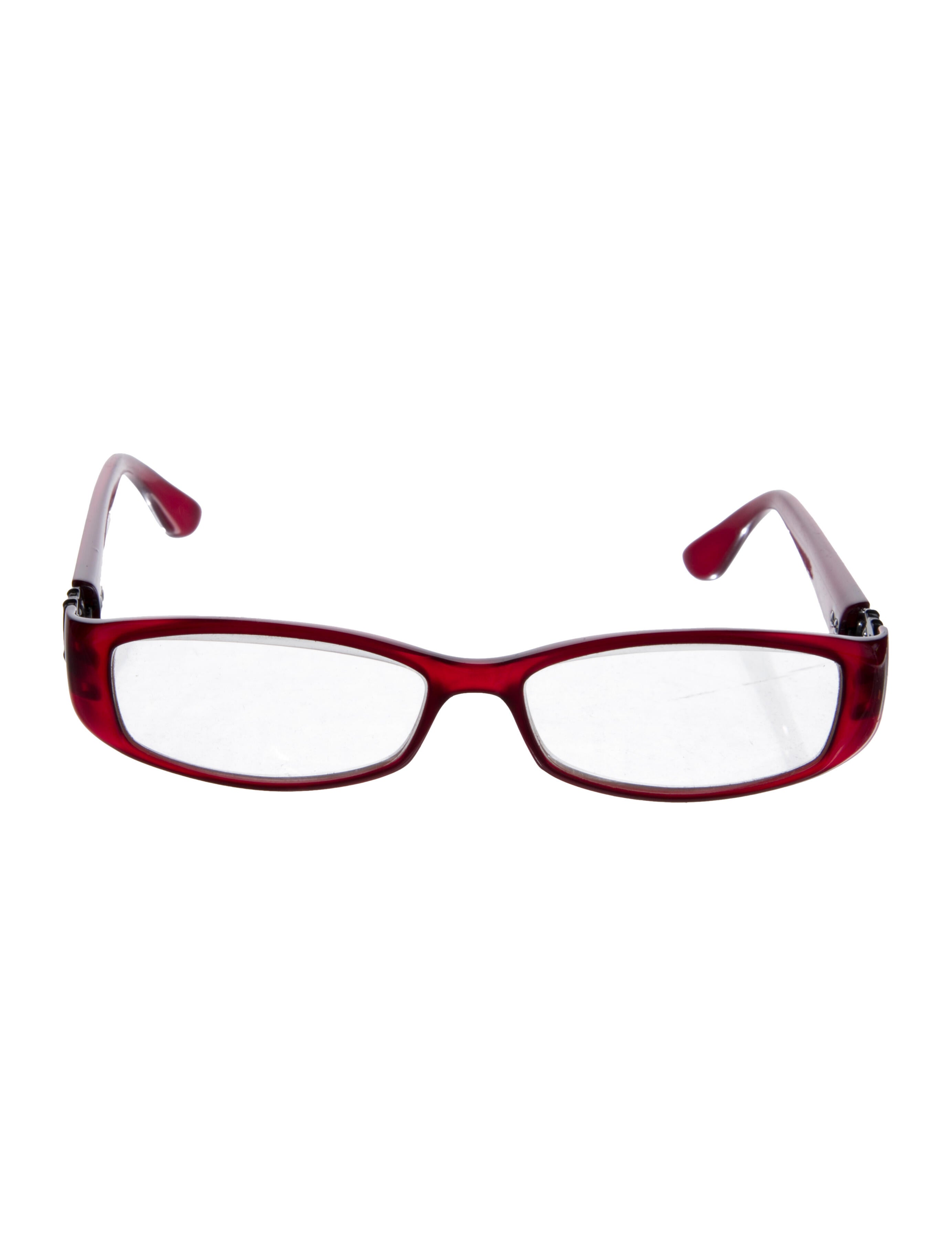 Gucci Double G Logo Square Eyeglasses