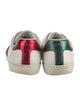 Gucci Web Accent Leather Sneakers