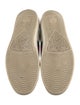 Gucci Web Accent Leather Sneakers