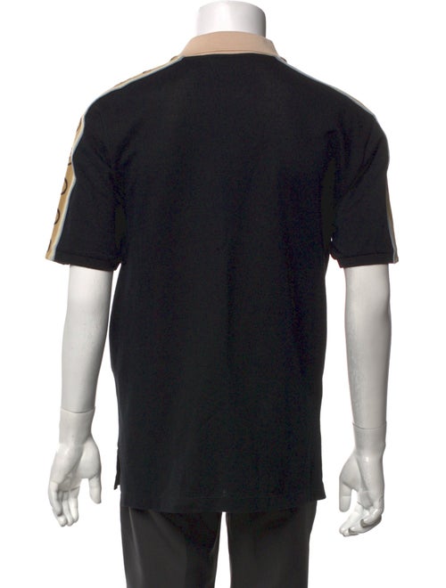 Gucci Interlocking G Logo Collar Polo Shirt