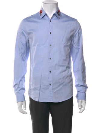 Gucci 2018 Kingsnake Dress Shirt