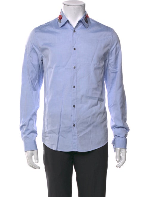 Gucci 2018 Kingsnake Dress Shirt