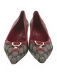 Gucci GG Canvas Canvas Ballet Flats