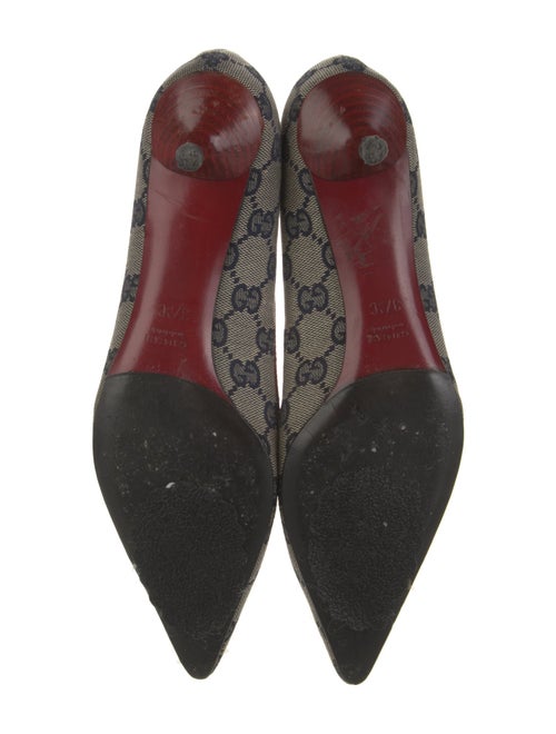 Gucci GG Canvas Canvas Ballet Flats