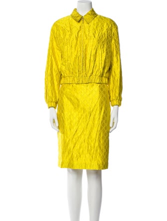 Gucci Silk Skirt Set