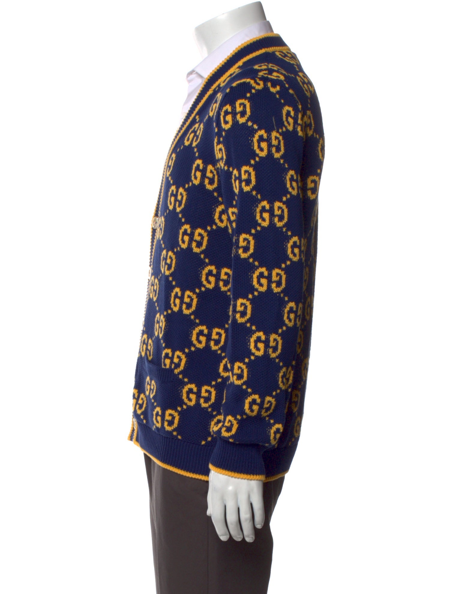 Gucci 2023 GG Logo Cardigan w/ Tags