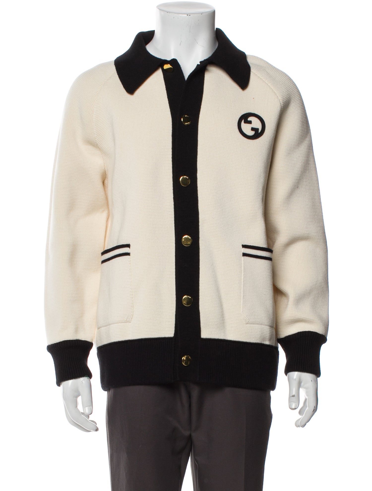 Gucci 2023 Interlocking G Logo Cardigan w/ Tags