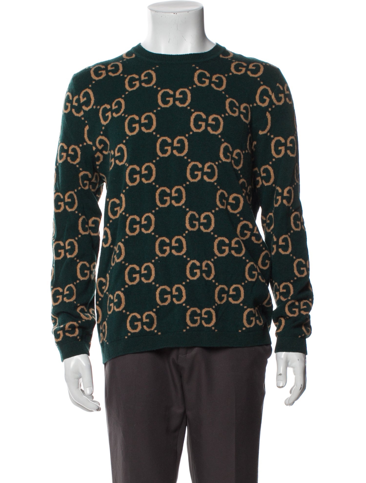 Gucci GG Logo Wool Pullover