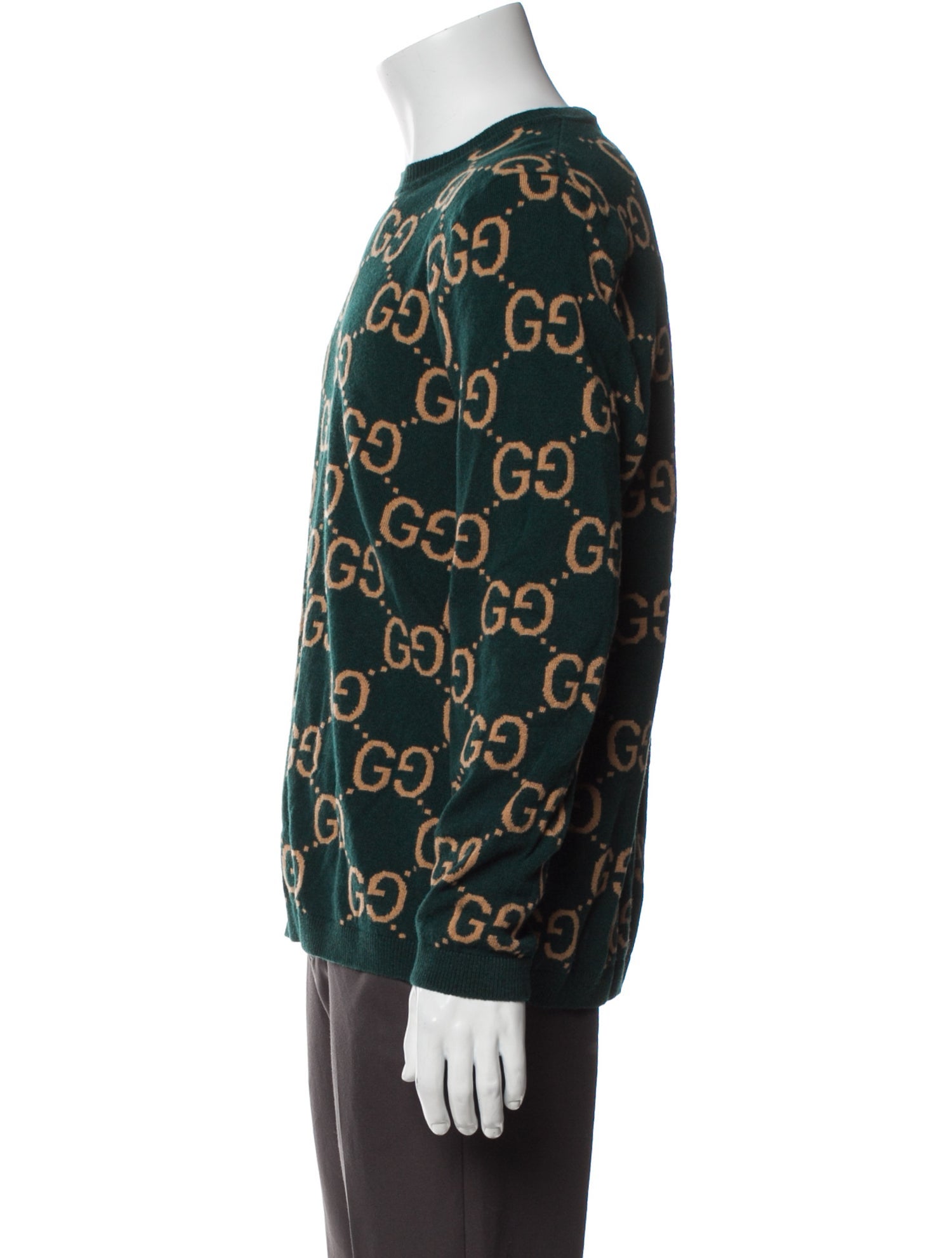 Gucci GG Logo Wool Pullover