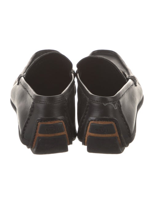 Gucci Horsebit Accent Leather Loafers