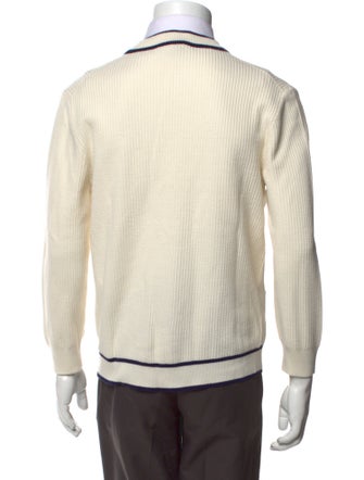 Gucci Interlocking G Logo V-Neck Cardigan