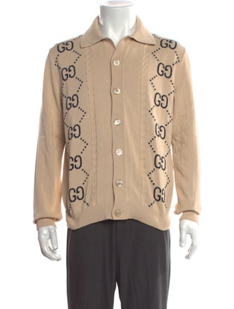 Gucci 2023 GG Logo Cardigan