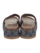 Gucci GG Denim Denim Slides