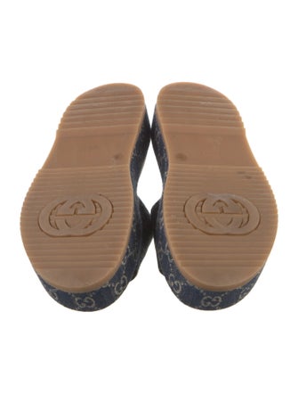 Gucci GG Denim Denim Slides