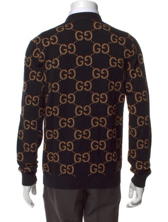Gucci GG Logo Wool Cardigan