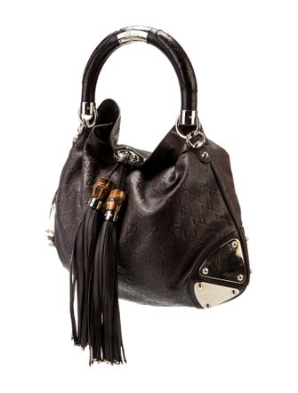 Gucci GG Canvas Top Handle Bag