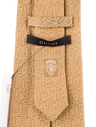 Gucci Patterned Silk Tie
