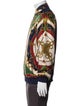 Gucci Silk Printed Bomber Jacket