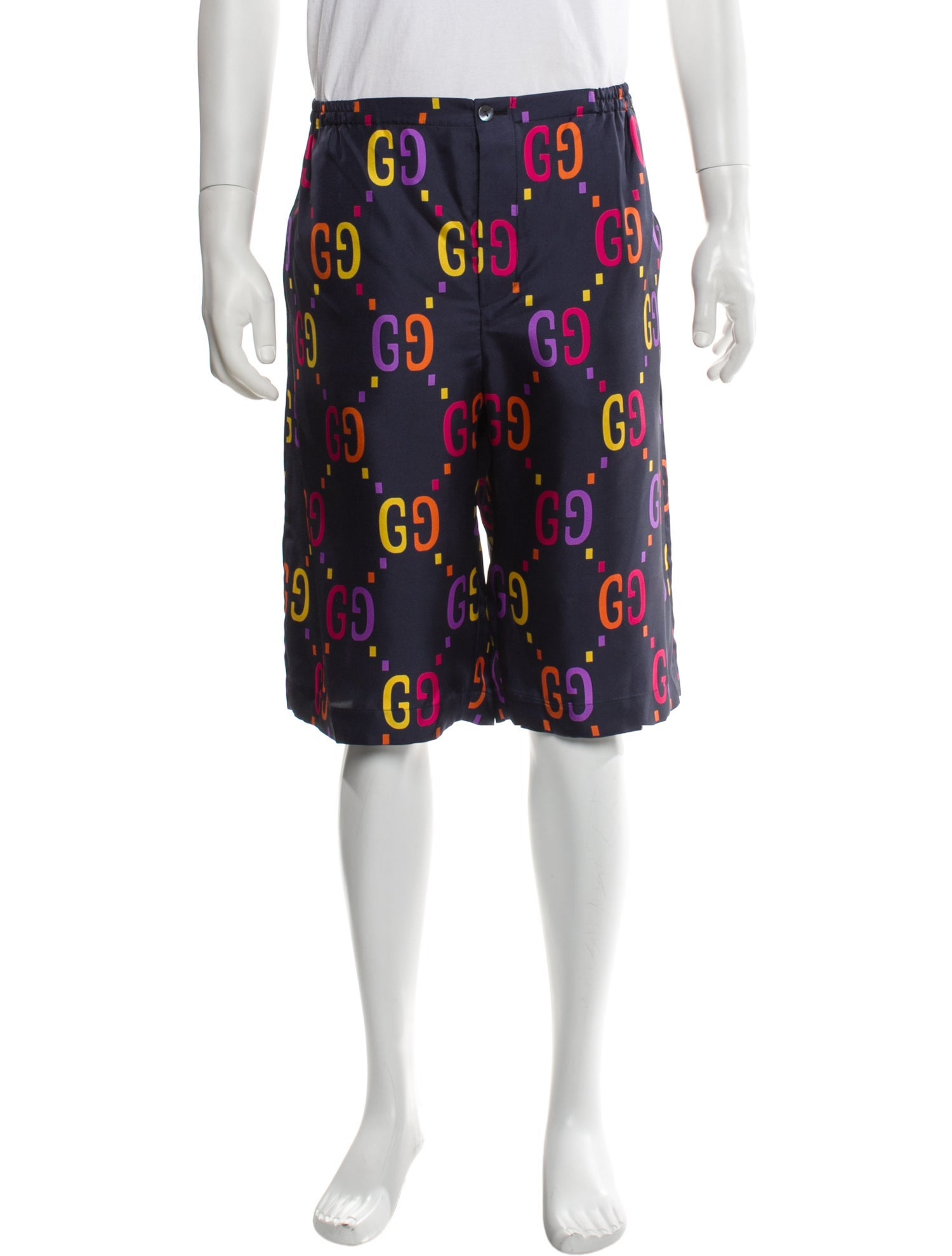 Gucci GG Logo Jogger Shorts w/ Tags