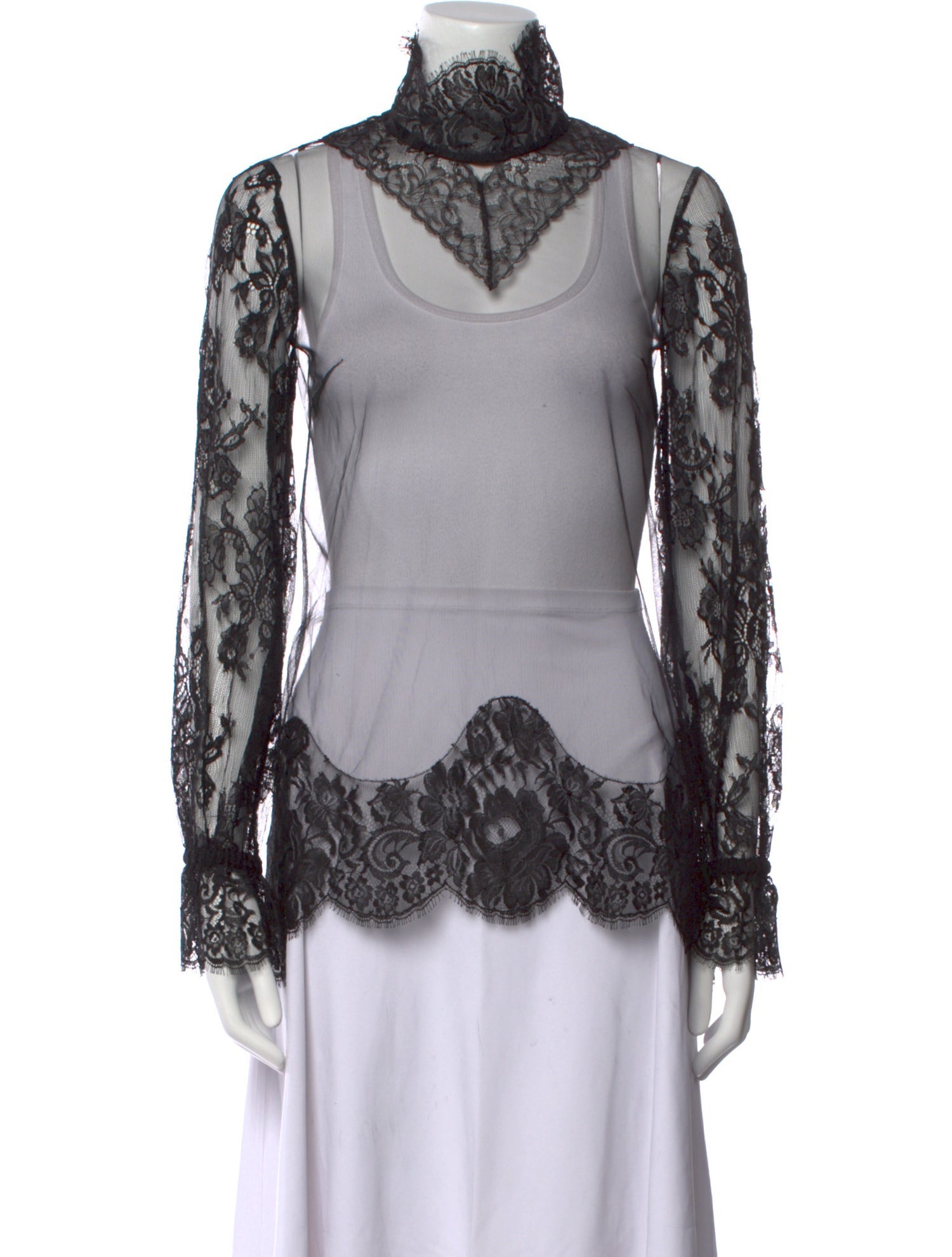 Gucci 2023 Lace Blouse