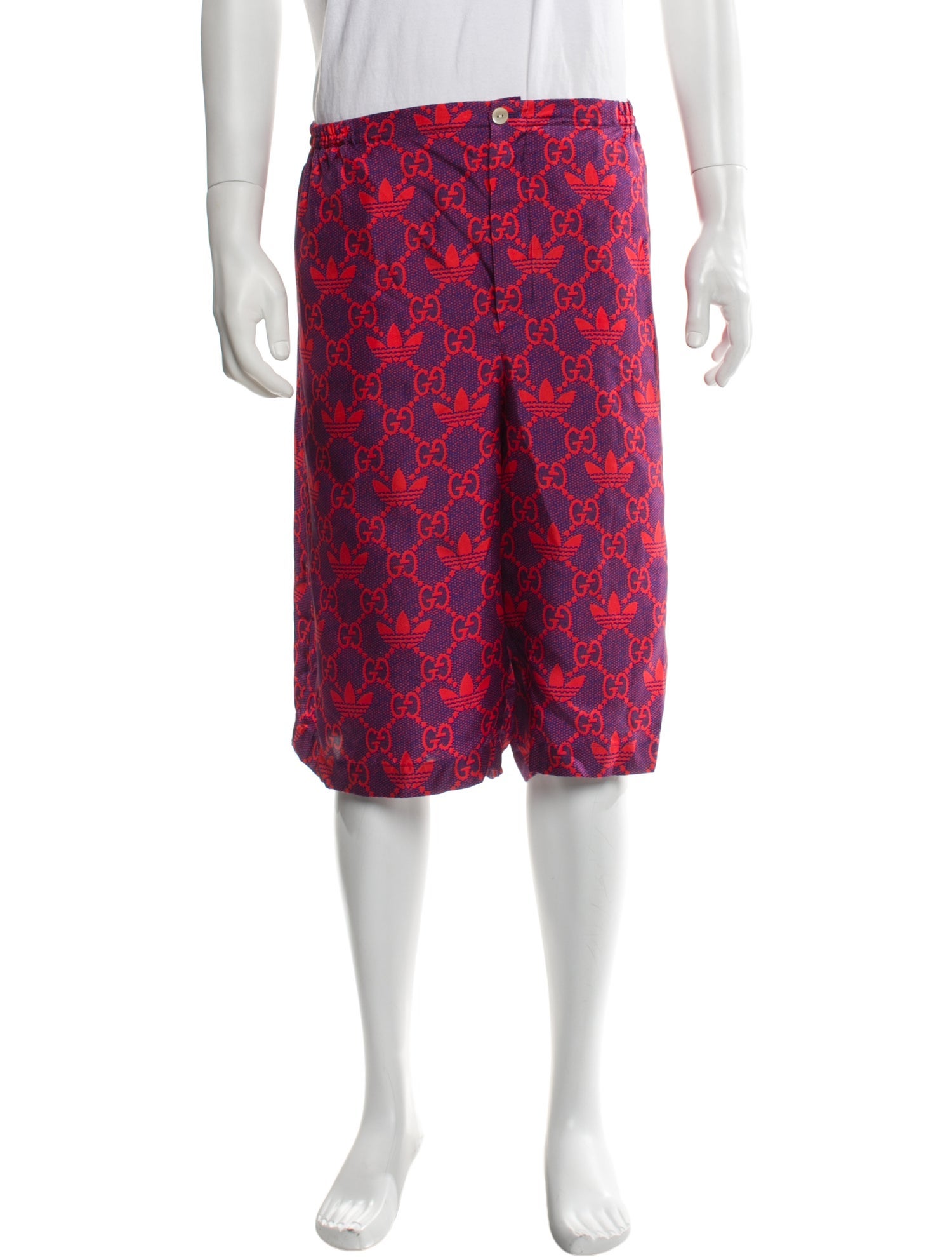 Gucci Silk Flat Front Shorts w/ Tags