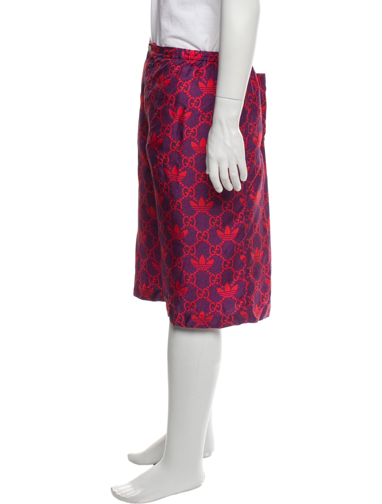 Gucci Silk Flat Front Shorts w/ Tags