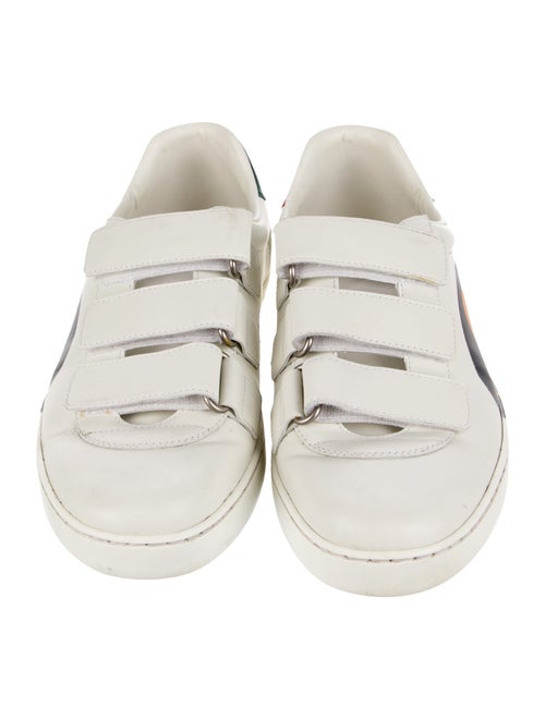 Gucci Interlocking G Logo Leather Sneakers