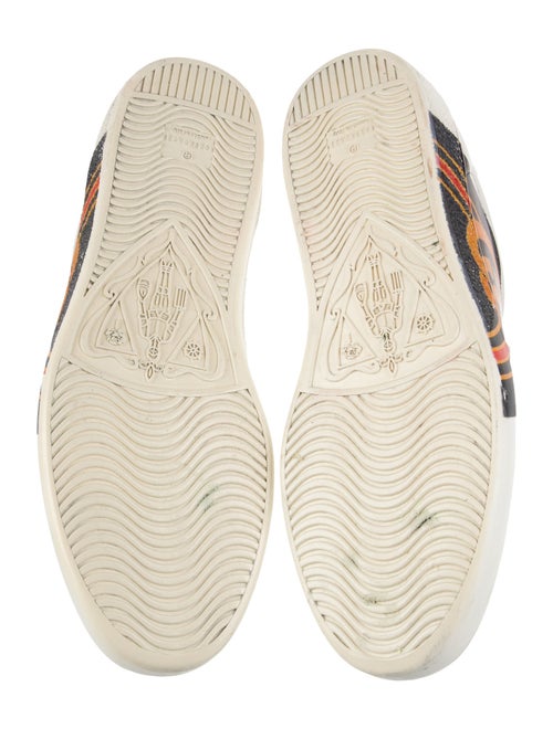 Gucci Interlocking G Logo Leather Sneakers