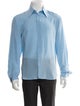 Gucci Silk Long Sleeve Dress Shirt