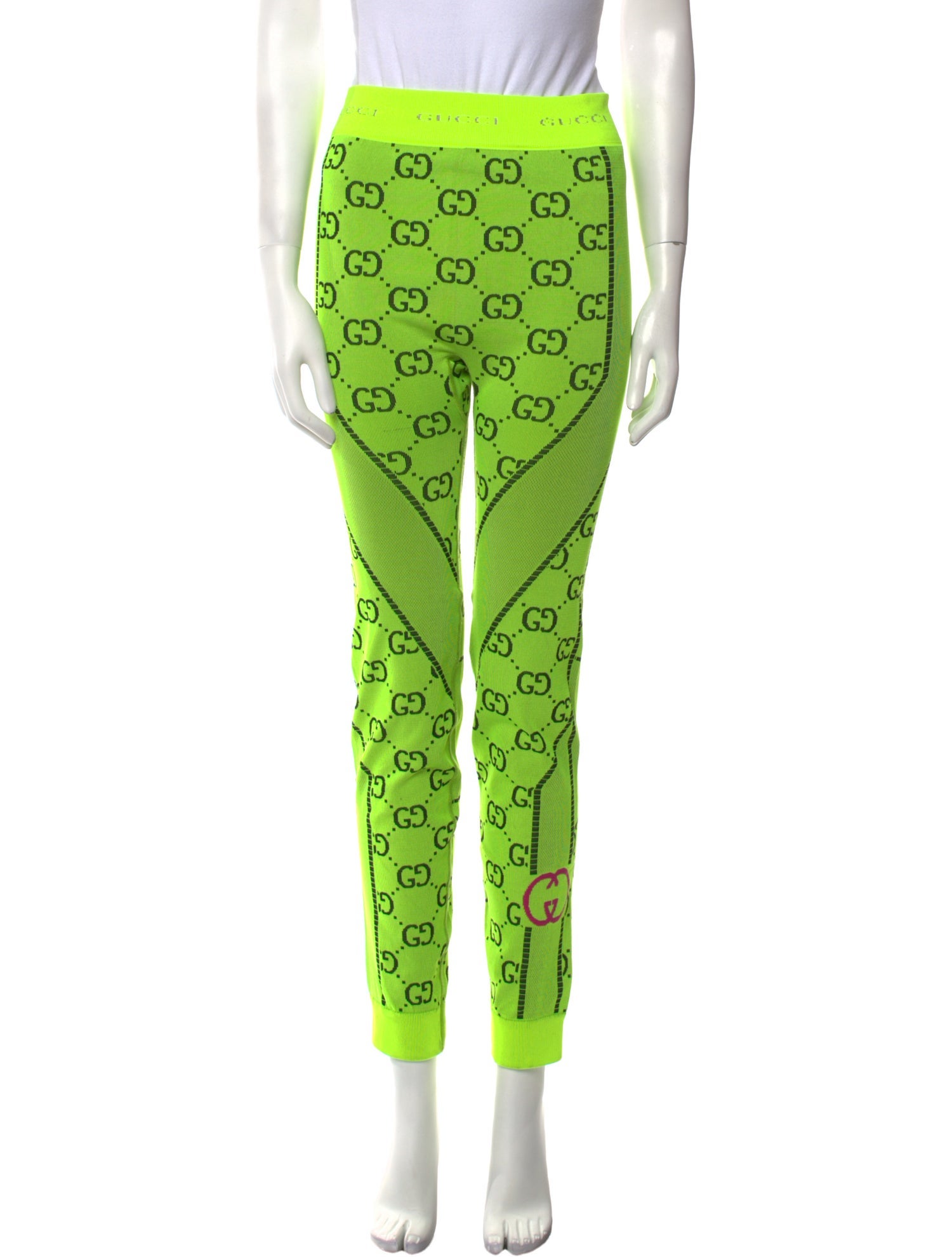 Gucci Printed Skinny Leg Pants