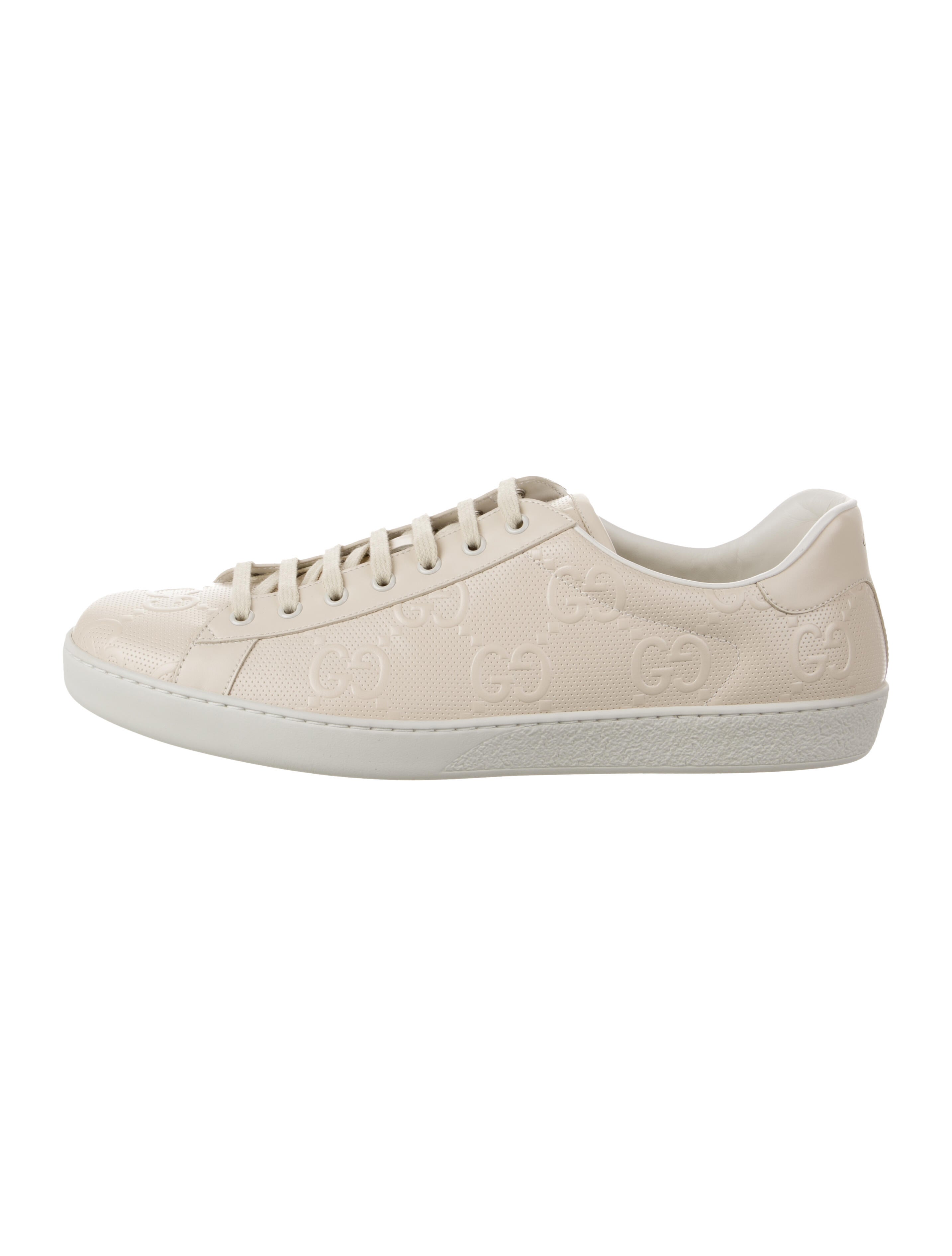 Gucci GG Signature Leather Sneakers