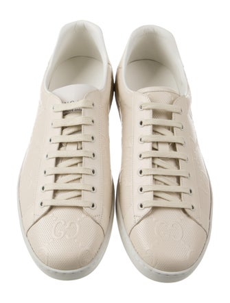 Gucci GG Signature Leather Sneakers