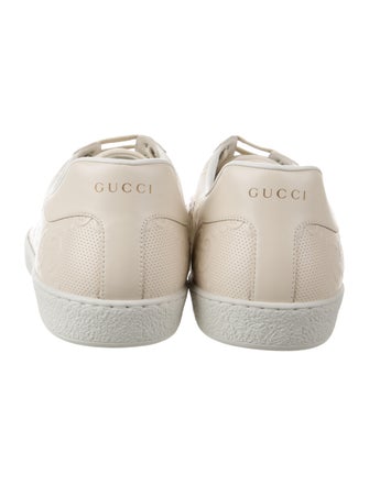Gucci GG Signature Leather Sneakers