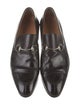 Gucci Horsebit Accent Leather Loafers