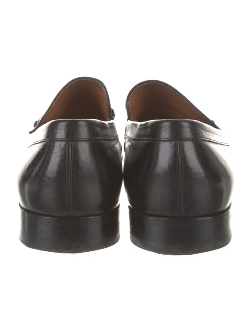 Gucci Horsebit Accent Leather Loafers