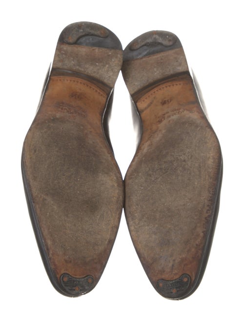 Gucci Horsebit Accent Leather Loafers