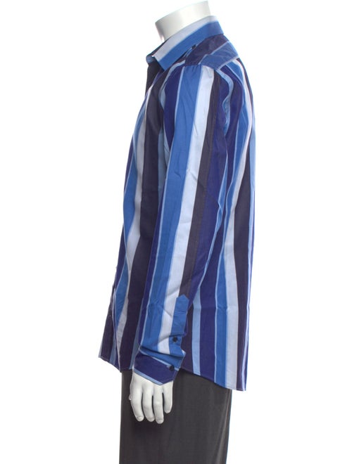 Gucci Striped Long Sleeve Dress Shirt