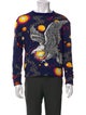 Gucci Space Eagle Graphic Print Sweatshirt