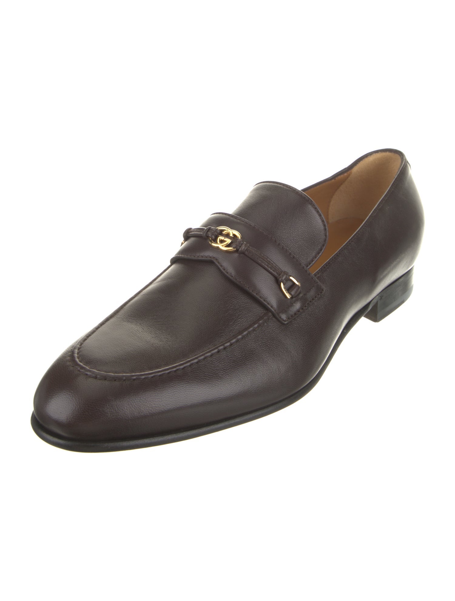 Gucci Leather Dress Loafers