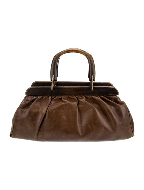 Gucci Leather Top Handle Bag