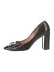 Gucci Horsebit Accent Patent Leather Pumps
