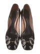 Gucci Horsebit Accent Patent Leather Pumps