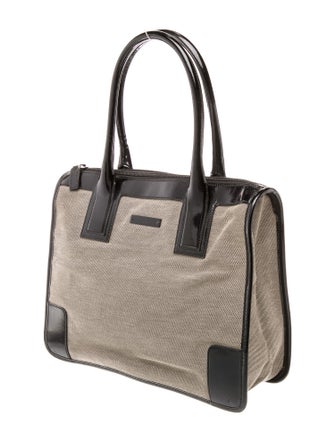 Gucci Canvas Top Handle Bag